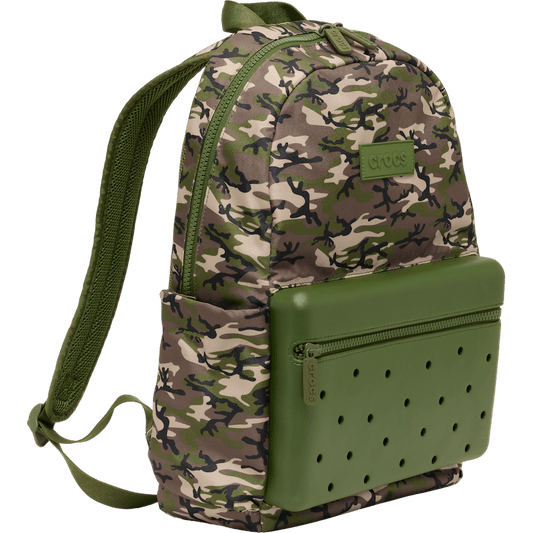 Camo Nylon Backpack - US 3565