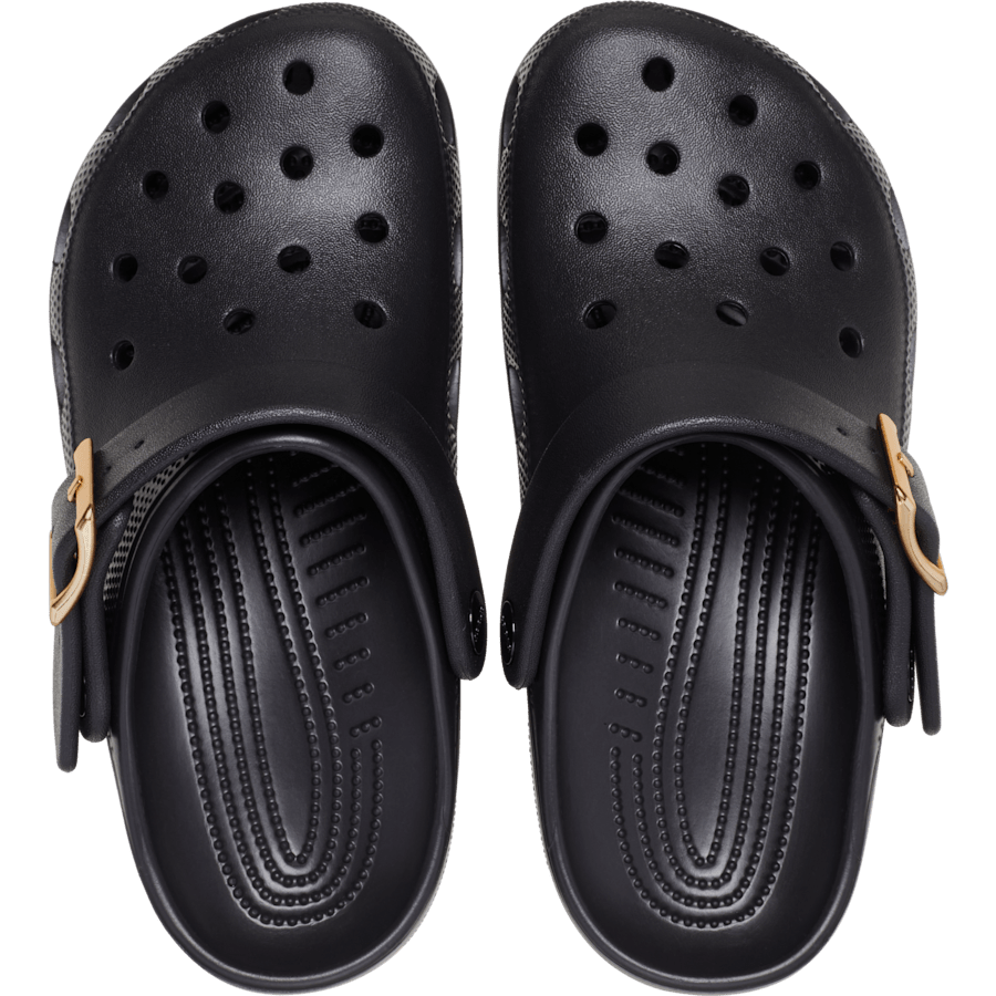 Classic Metallic Buckle Clog - US 9485