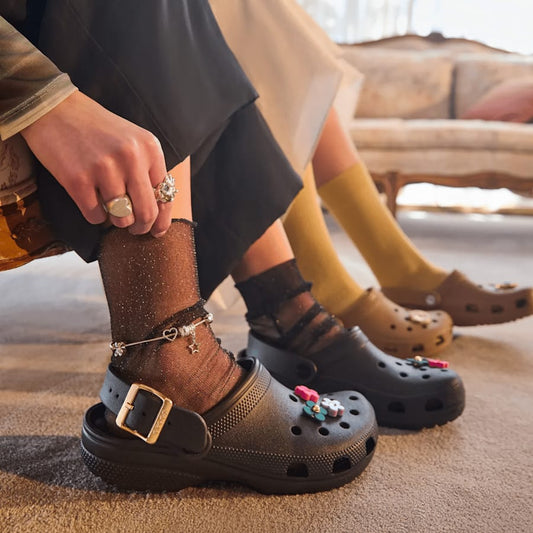 Classic Metallic Buckle Clog - US 9485