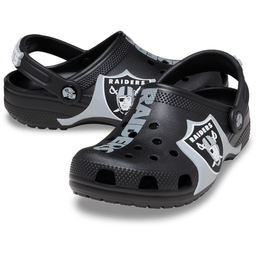 Kids’ NFL Las Vegas Raiders Graphic Classic Clog - US 6235