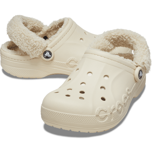 Baya Lined Fuzz-Strap Clog - US 7111
