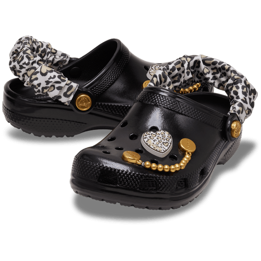 Kids' Classic Sassy Leopard Clog - US 8815