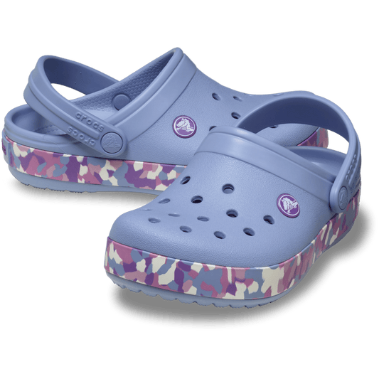 Kids' Crocband Glow Confetti Band Clog - US 8081