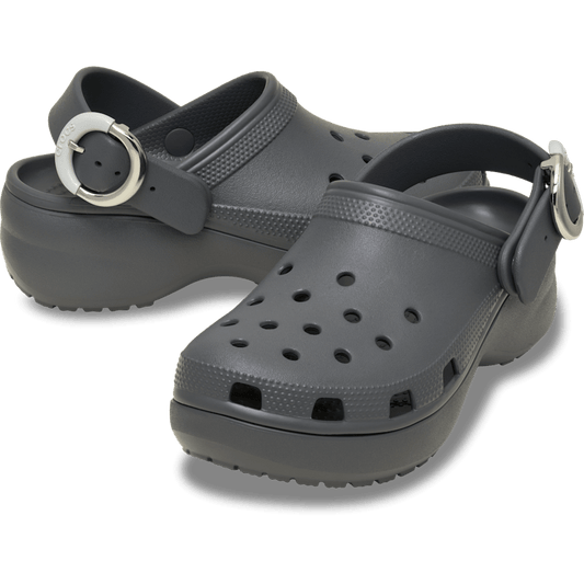 Classic Platform Dipped Buckle Clog - US 4092