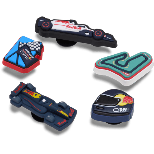 Oracle Red Bull Racing Crocs 5 Pack Jibbitz - US 9196