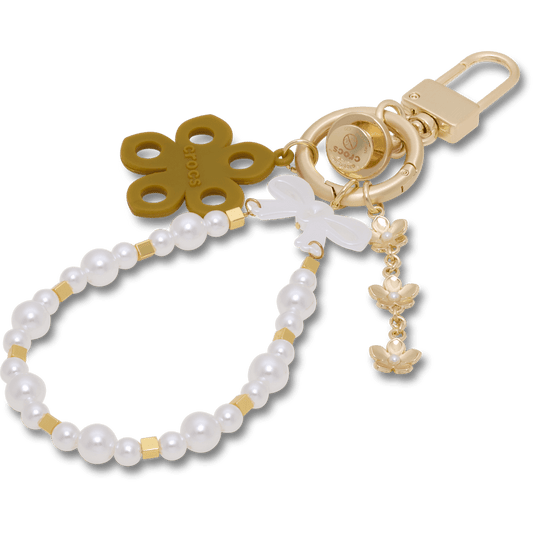 Pearl and Bow Bag Charm - US 8466