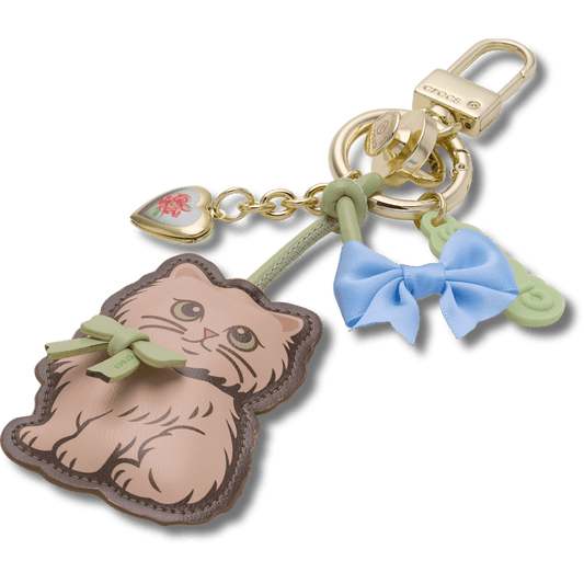 Romantic Persian Kitten Bag Charm - US 9694