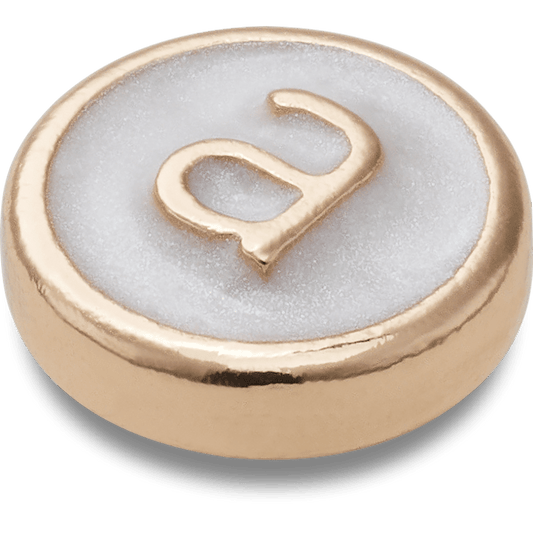 Tiny Pearlized Letter A - US 1118