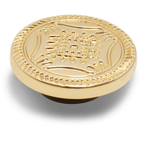 14K Gold Circle Emblem - US 4522