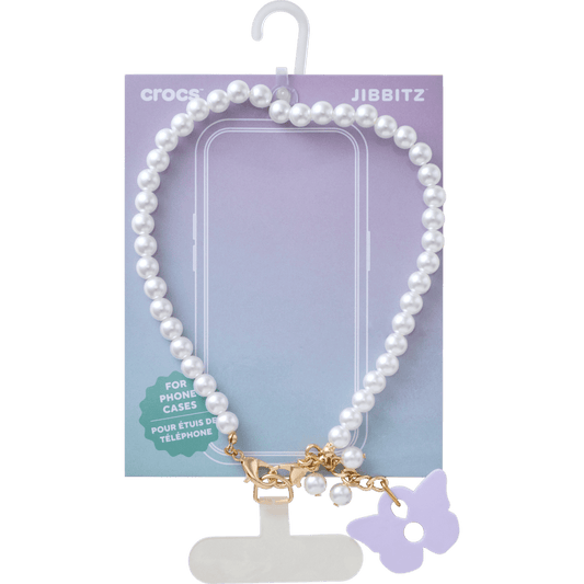 Baroque Pearl Phone Wristlet - US 3940