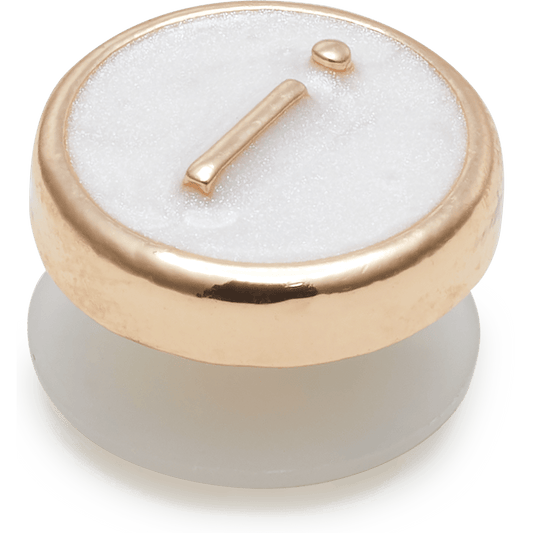 Tiny Pearlized Letter I - US 7004