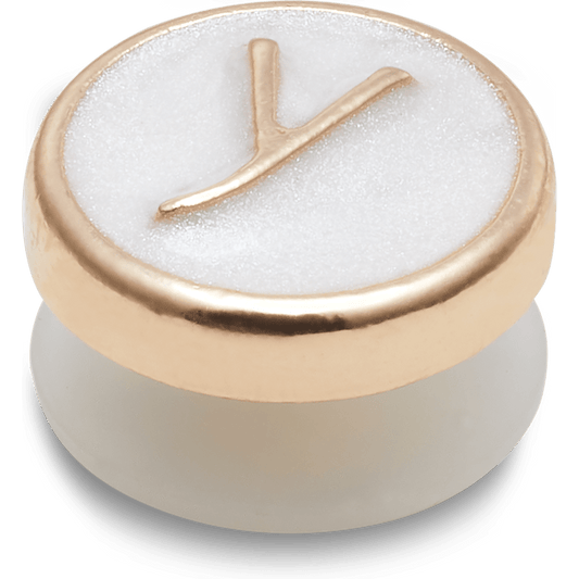 Tiny Pearlized Letter Y - US 1514