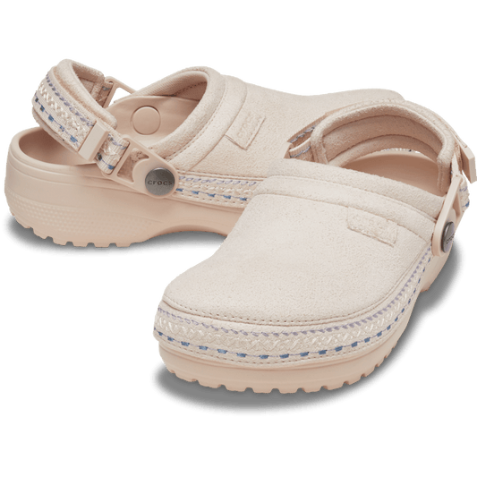 Kids' Crafted Vegan Suede Stitch Clog - US 1528