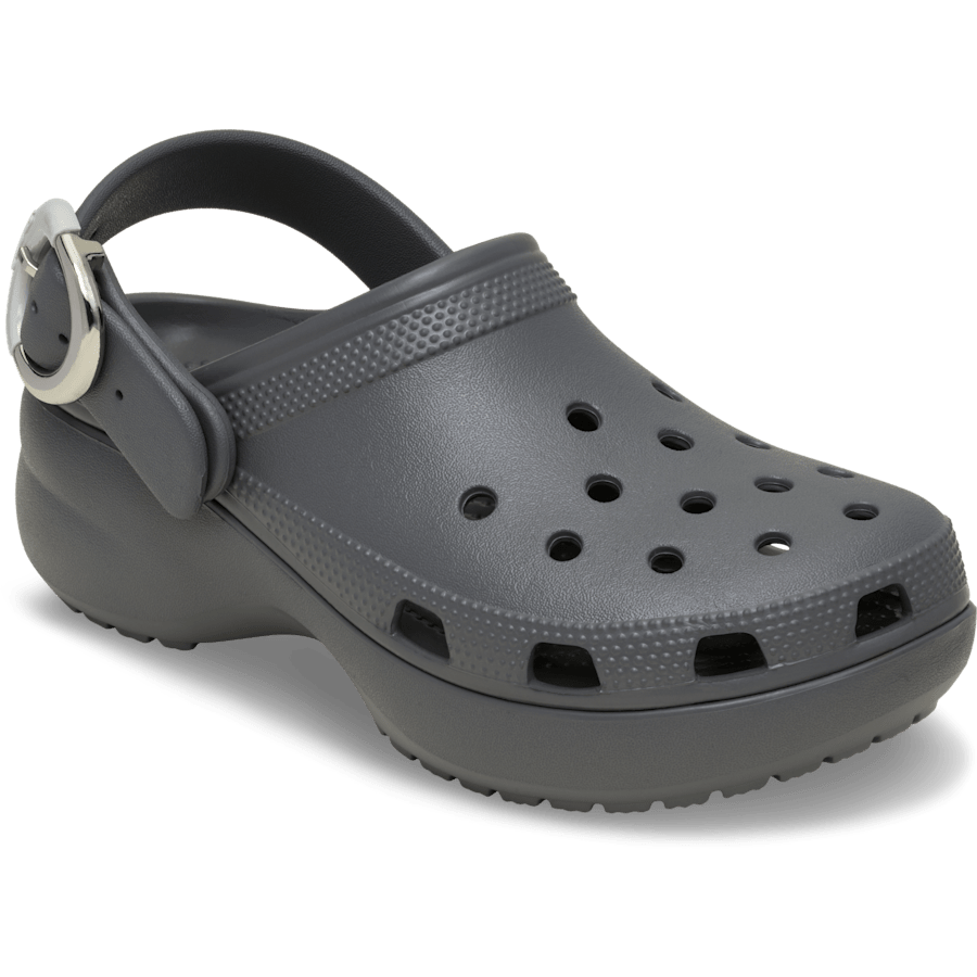Classic Platform Dipped Buckle Clog - US 4092