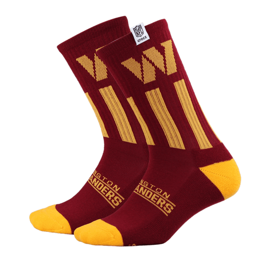 NFL Washington Commanders Crocs Socks - US 8156
