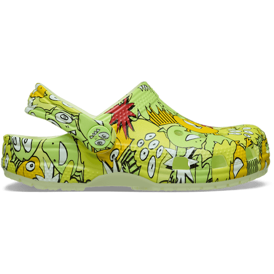 Toddler Classic Glow Monster Camo Clog - US 4615