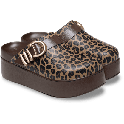 Dylan Platform Animal Buckle Clog - US 1493