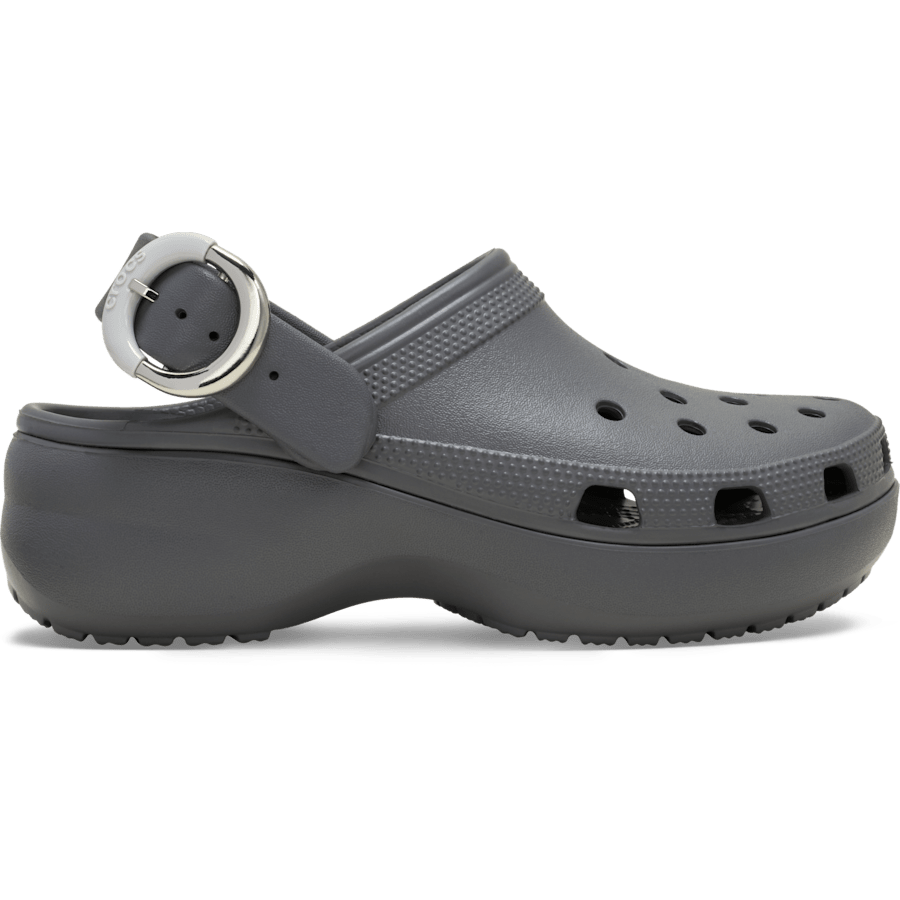 Classic Platform Dipped Buckle Clog - US 4092