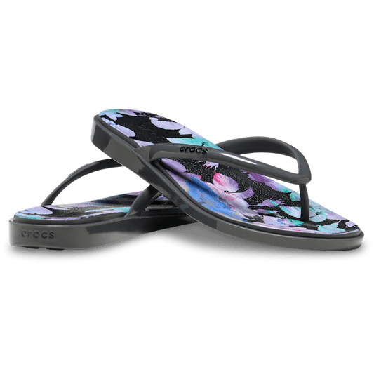 Miami Round Dark Floral Flip - US 1009
