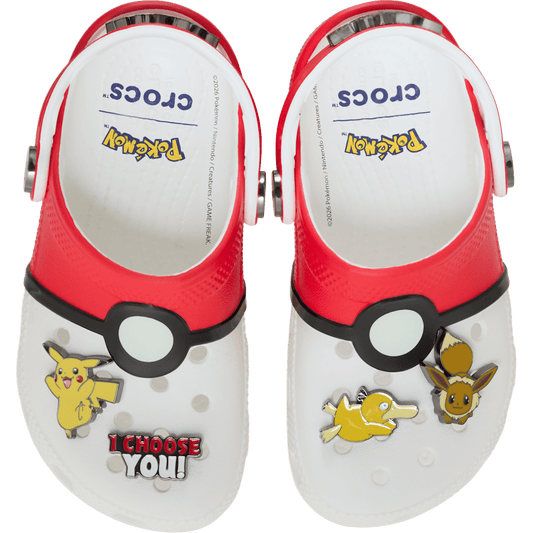 Toddler Pokémon Poké Ball Classic Clog - US 8089