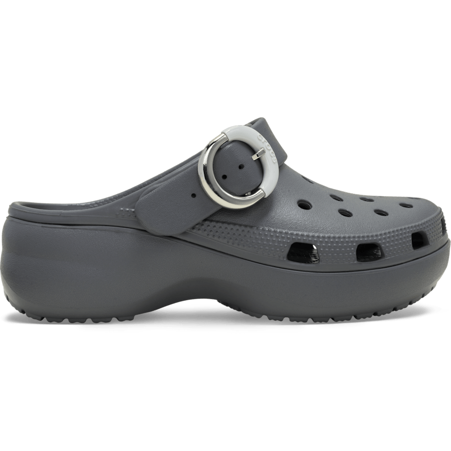 Classic Platform Dipped Buckle Clog - US 4092