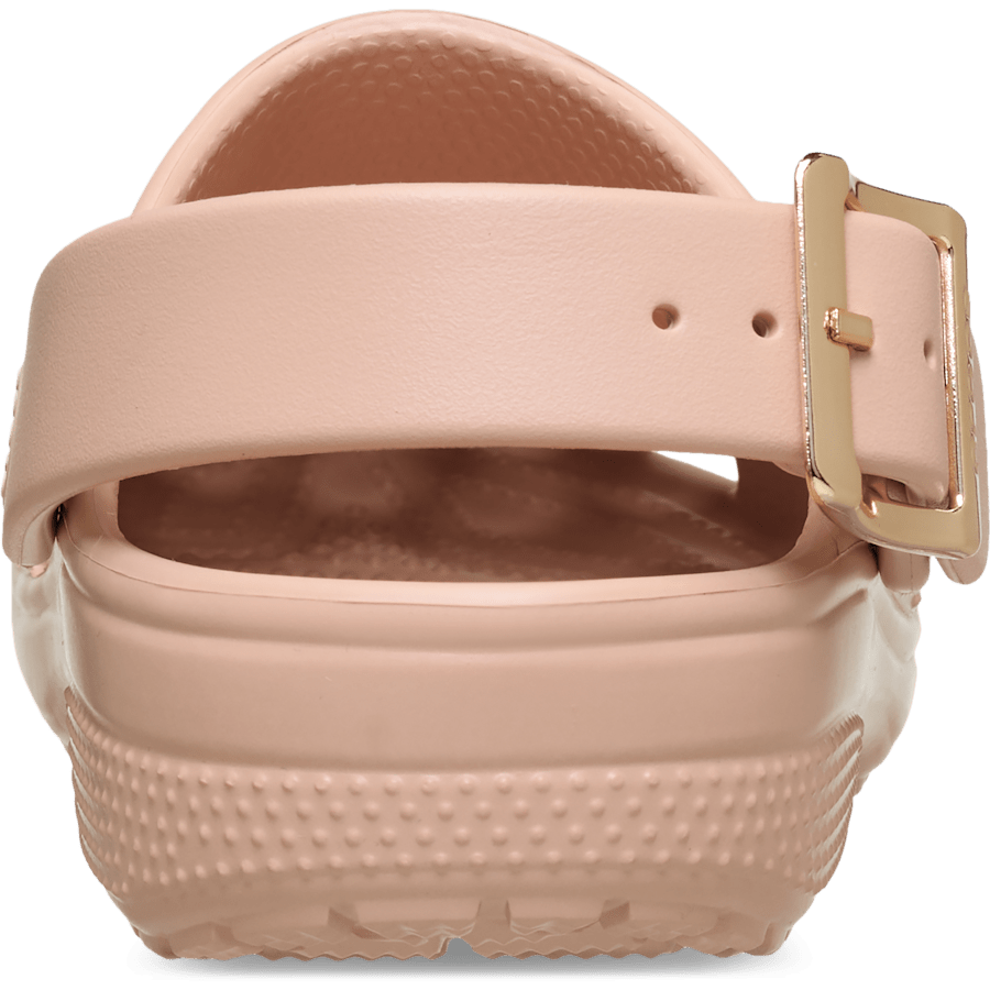 Classic Metallic Buckle Clog - US 8804
