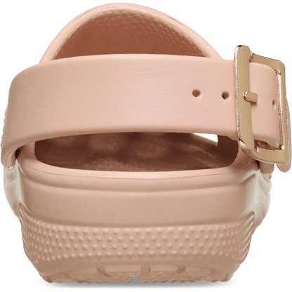 Classic Metallic Buckle Clog - US 8804