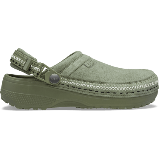 Crafted Vegan Suede Stitch Clog - US 3250