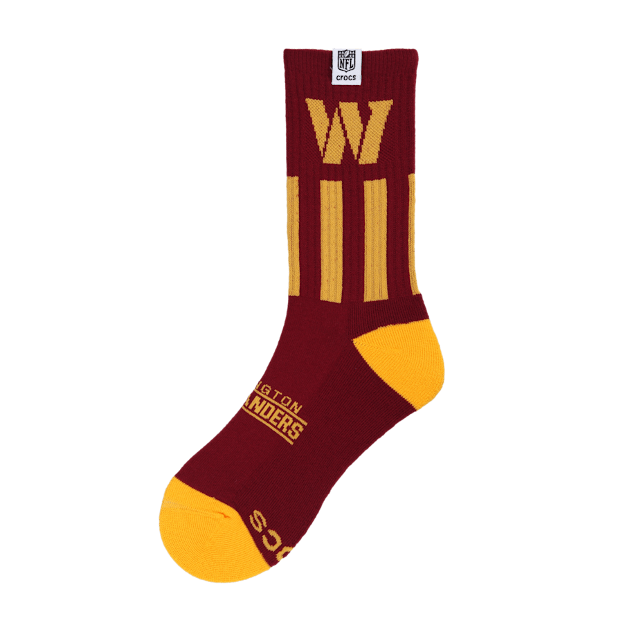 NFL Washington Commanders Crocs Socks - US 8156