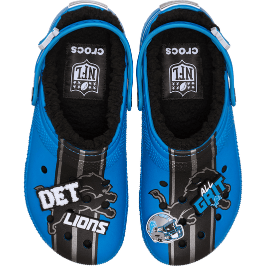 NFL Detroit Lions Classic Lined Clog - US 4278
