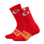 NFL Kansas City Chiefs Crocs Socks - US 8538