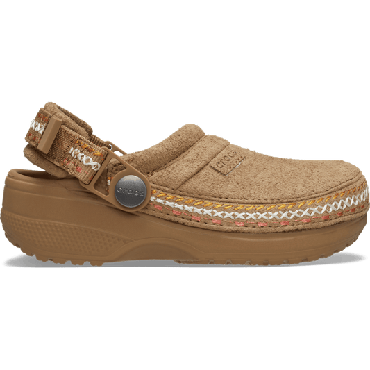 Kids' Crafted Vegan Suede Stitch Clog - US 2455