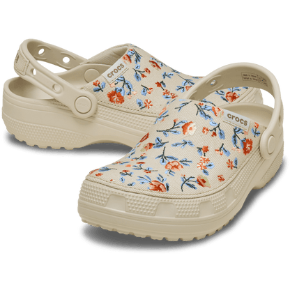Classic Crafted Floral Clog - US 7610