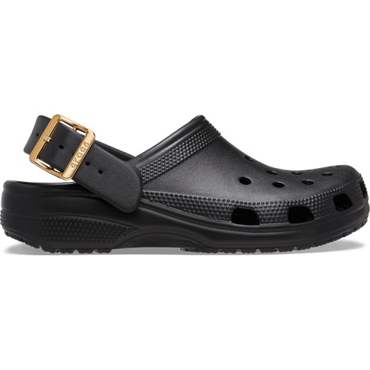 Classic Metallic Buckle Clog - US 9485