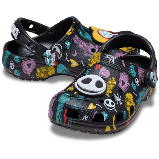 Toddlers’ Disney Tim Burton's The Nightmare Before Christmas Jack and Sally Classic Clog - US 4597