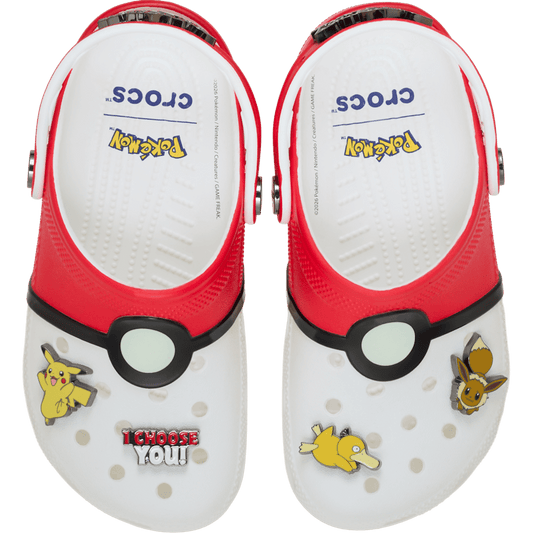 Kids’ Pokémon Poké Ball Classic Clog - US 4218