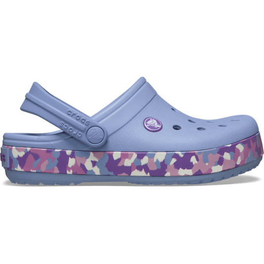 Kids' Crocband Glow Confetti Band Clog - US 8081