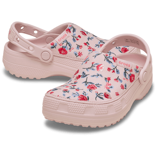 Classic Crafted Floral Clog - US 8636