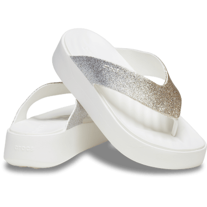 Getaway Chunky Glitter Platform Flip - US 6926