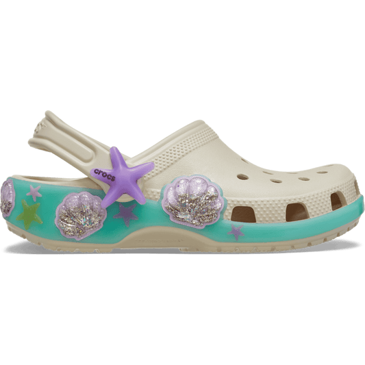 Toddler Classic Sea Sparkle Shaker Clog - US 9150
