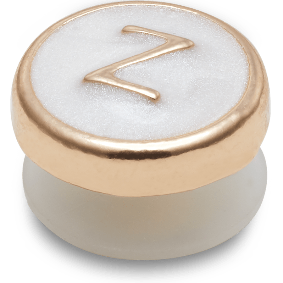 Tiny Pearlized Letter Z - US 9300