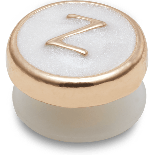 Tiny Pearlized Letter Z - US 9300