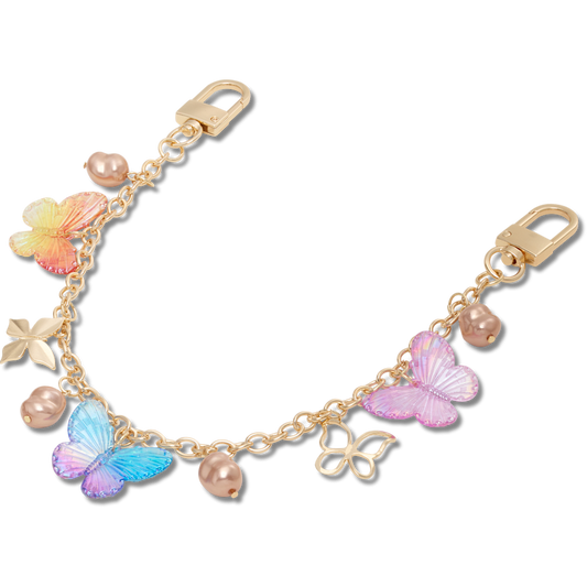Butterfly Long Chain Bag Charm - US 4312