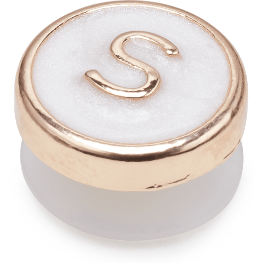 Tiny Pearlized Letter S - US 2504