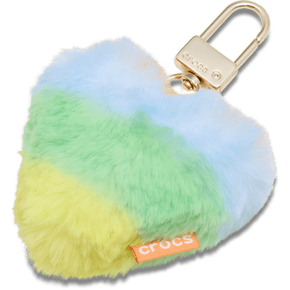 Plush Heart Bag Charm - US 3825