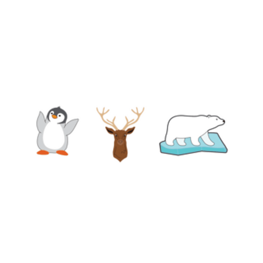 Winter Animals 3-Pack - US 7310