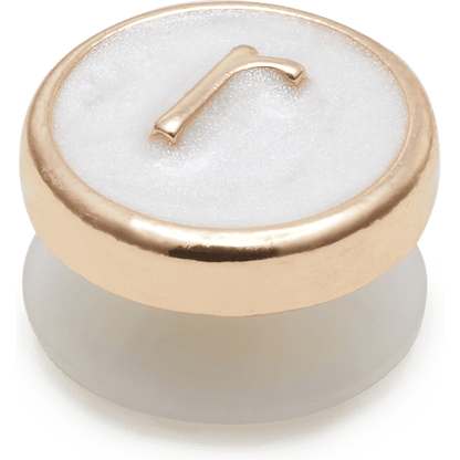 Tiny Pearlized Letter R - US 8453