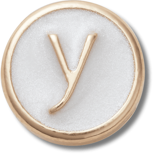 Tiny Pearlized Letter Y - US 1514
